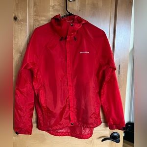 Grundens Red Rain Jacket